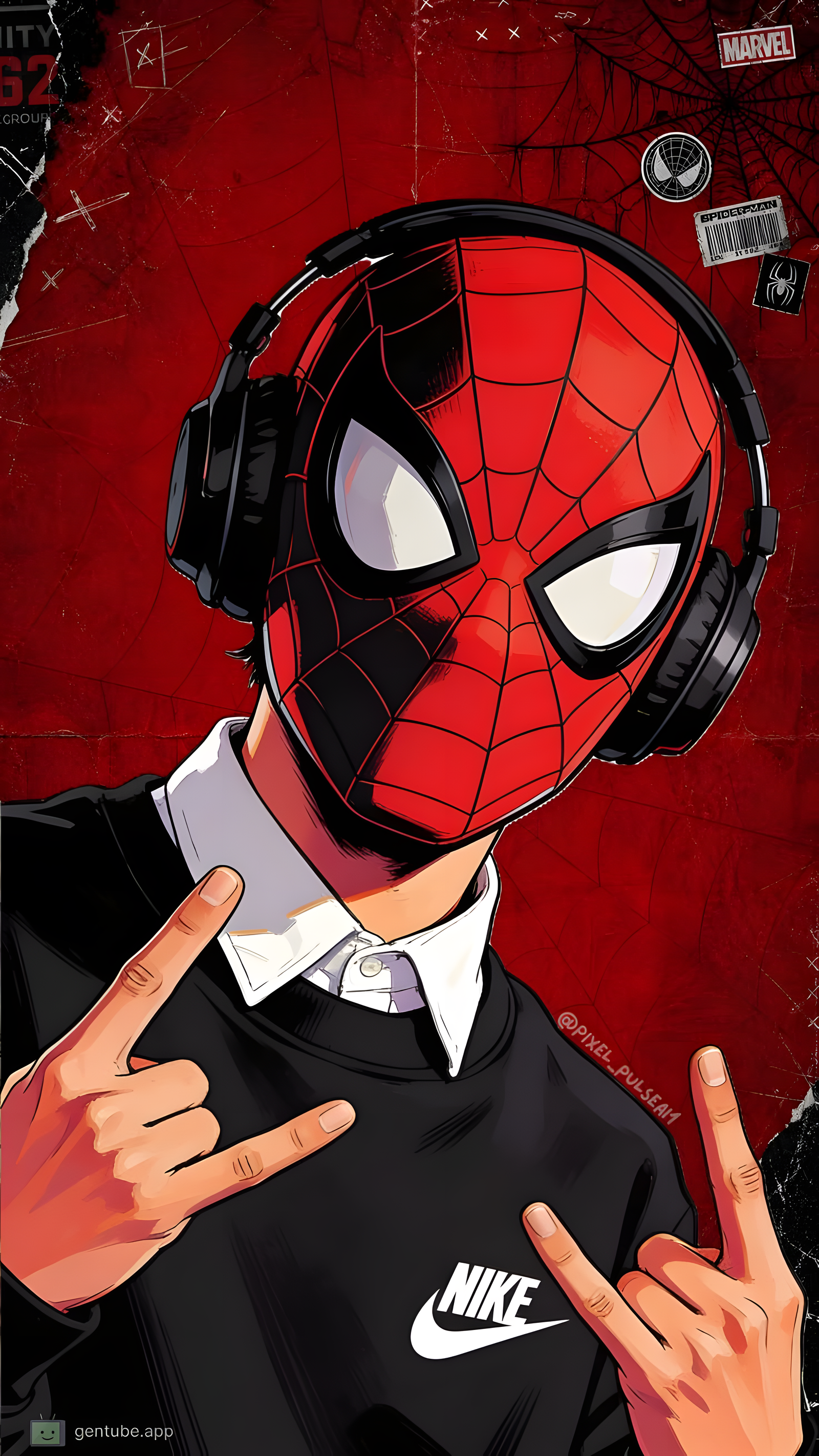 Spider-Man Street Style 4K Mobile Wallpaper Free Download | WatchOut Walls